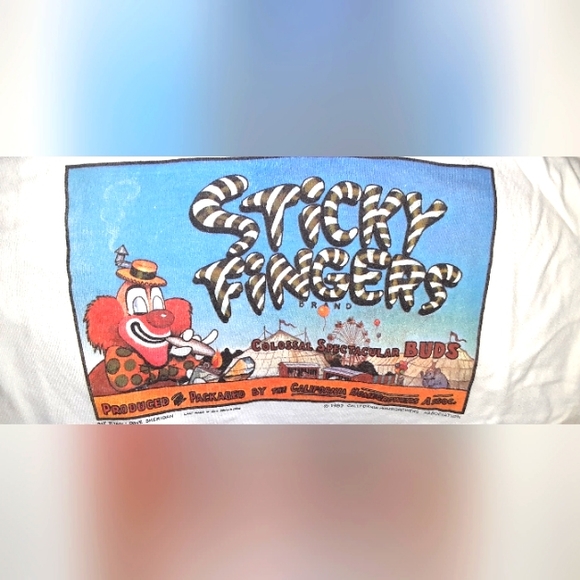 1982"Sticky Fingers"California homegrowers association,rare,vintage,new/old stoc - Picture 4 of 4